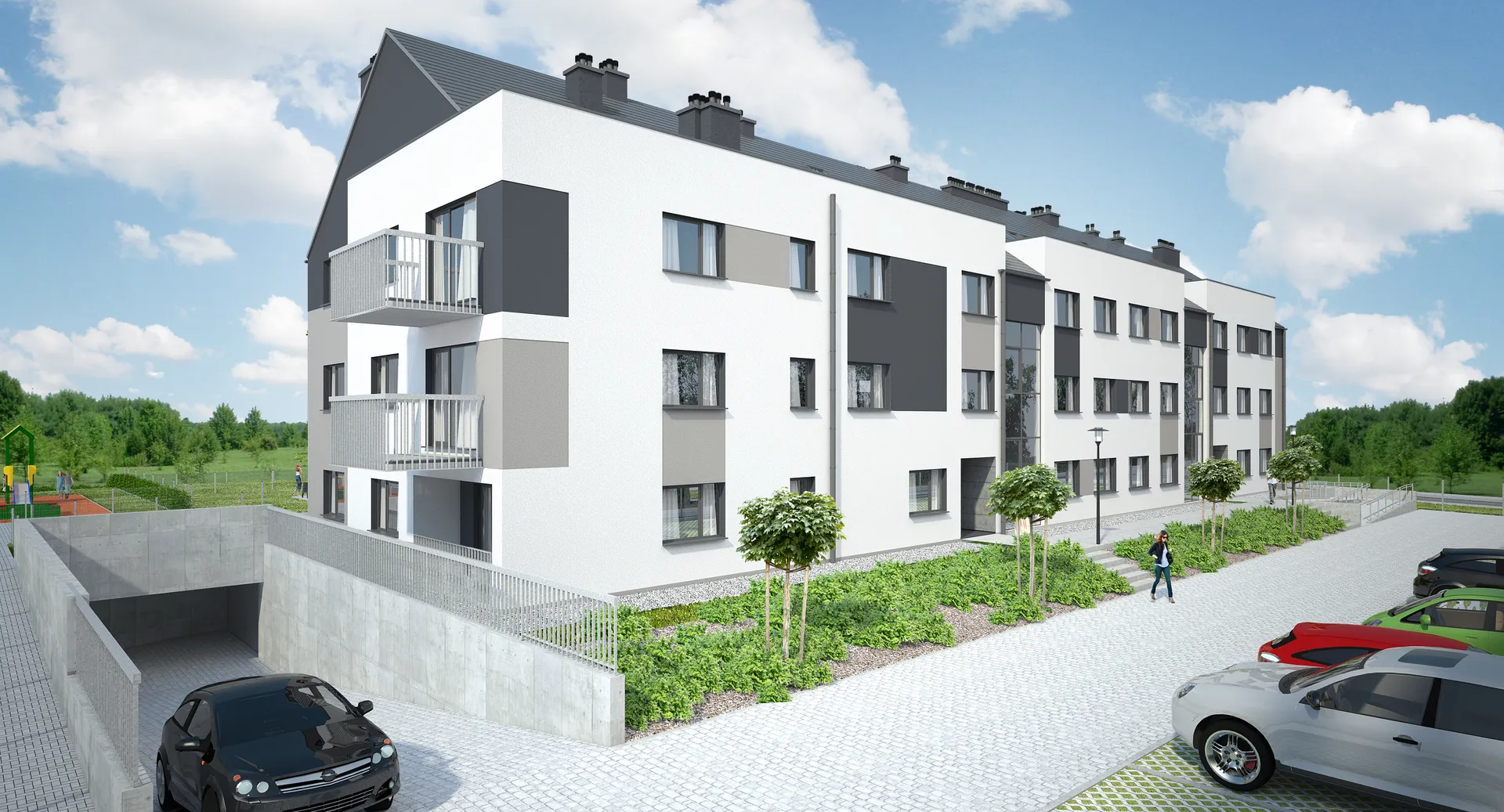 Wizualizacja osiedla