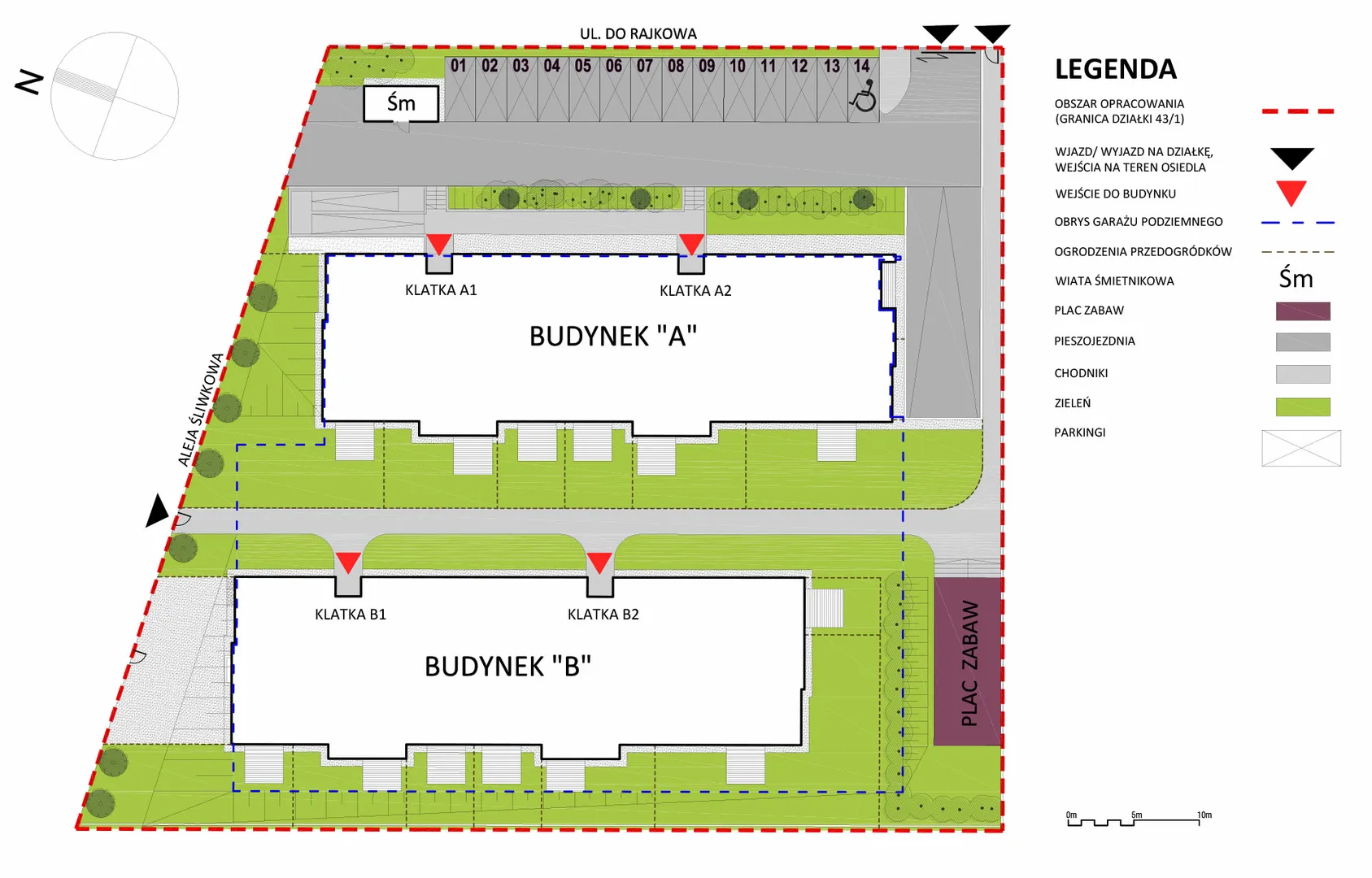 Zagospodarowanie terenu Osiedle Sympatyczne